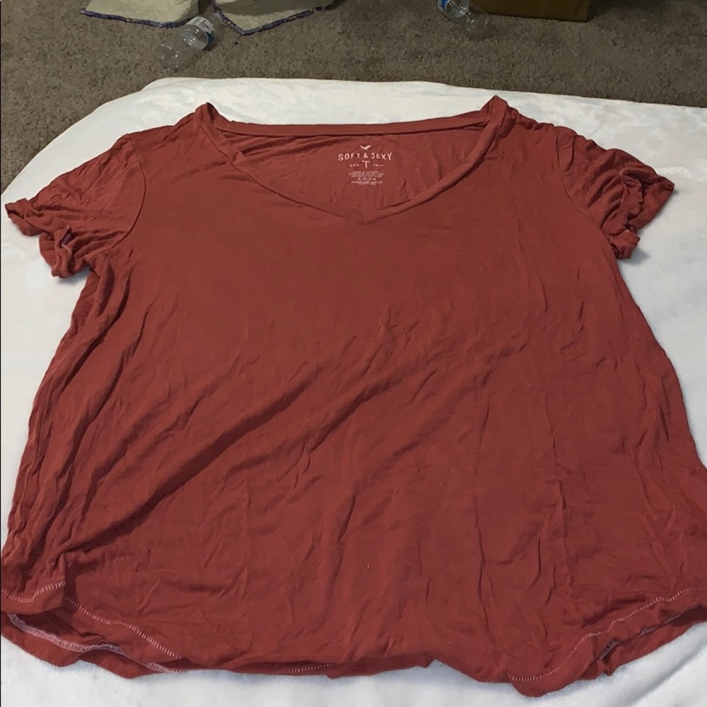 american eagle soft and sexy tee